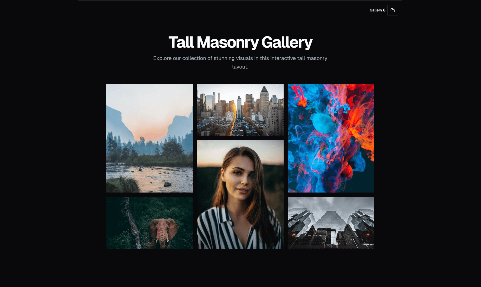 25 Gallery Components: Image Grids, Lightboxes & Masonry cover image