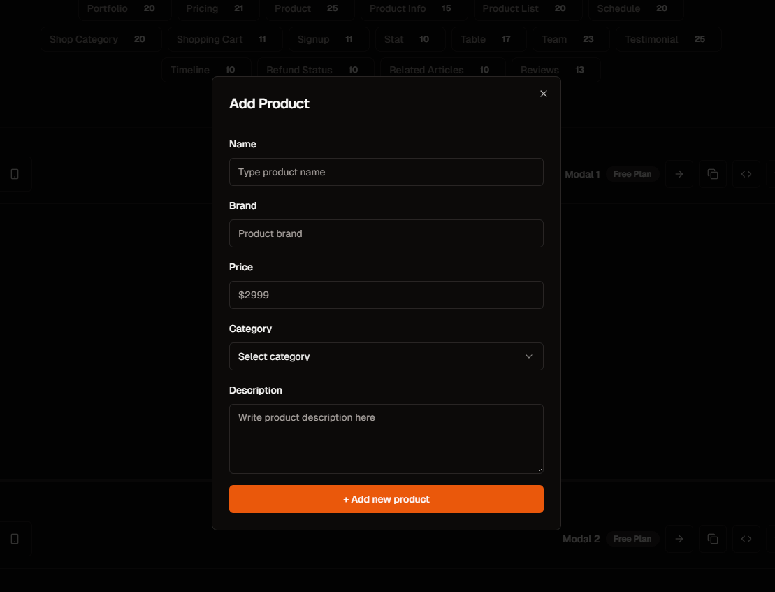 13 Modal & Dialog Components: Shadcn UI Examples cover image